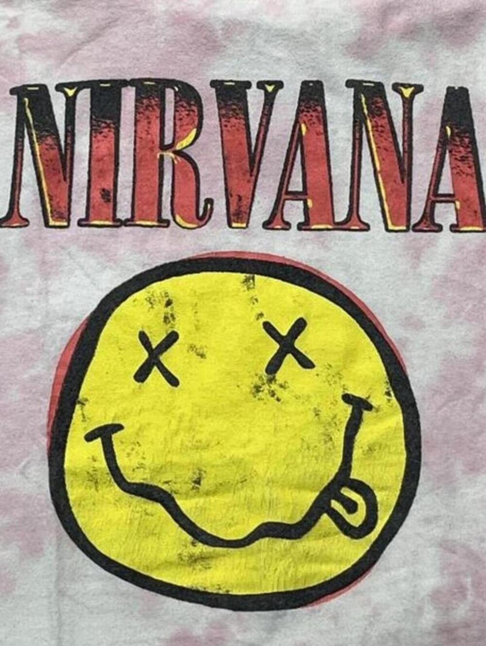 Nirvana Preowned Large Tie Dye T-shirt